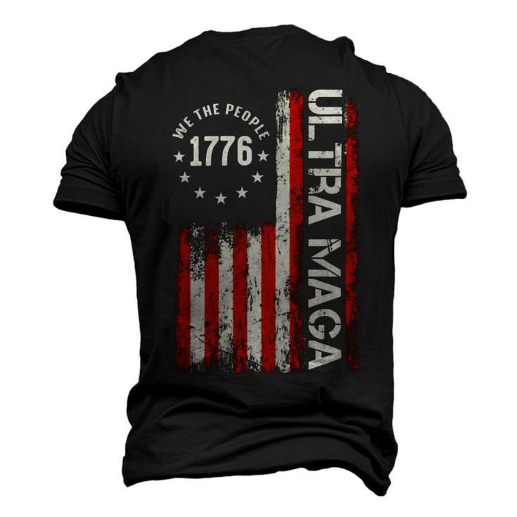 Ultra Maga V14 Men's 3D Print Graphic Crewneck Short Sleeve T-shirt