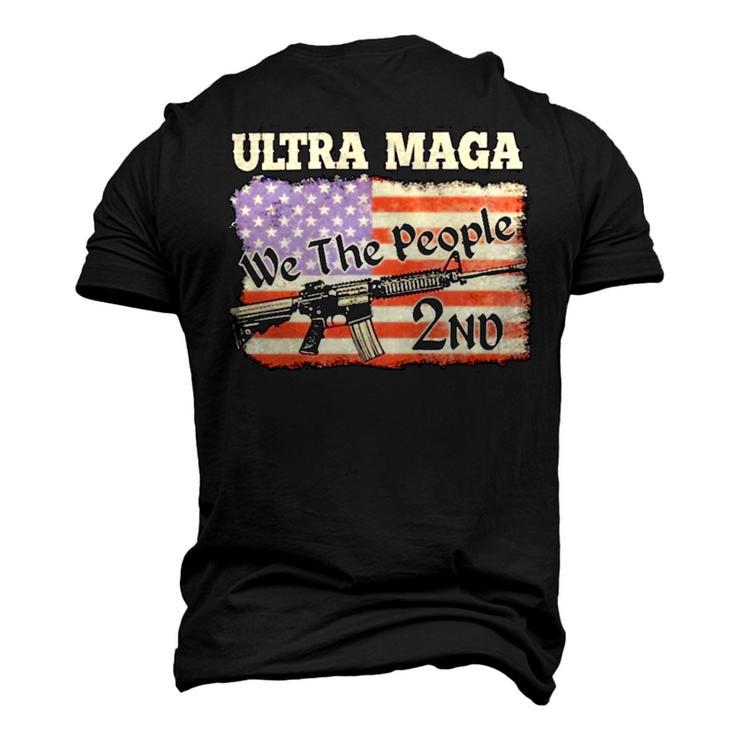 Ultra Maga We The People Men's 3D Print Graphic Crewneck Short Sleeve T-shirt