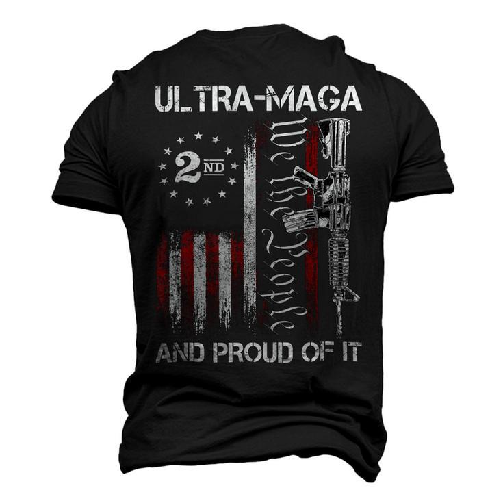 Ultra Maga We The People Proud Republican Usa Flag Men's 3D Print Graphic Crewneck Short Sleeve T-shirt