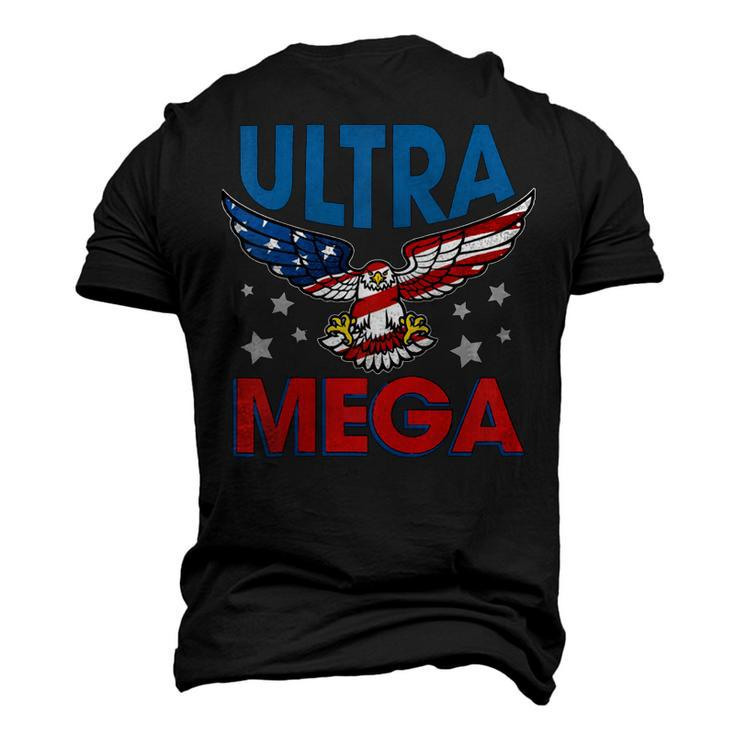 Ultra Mega Eagle  Men's 3D Print Graphic Crewneck Short Sleeve T-shirt
