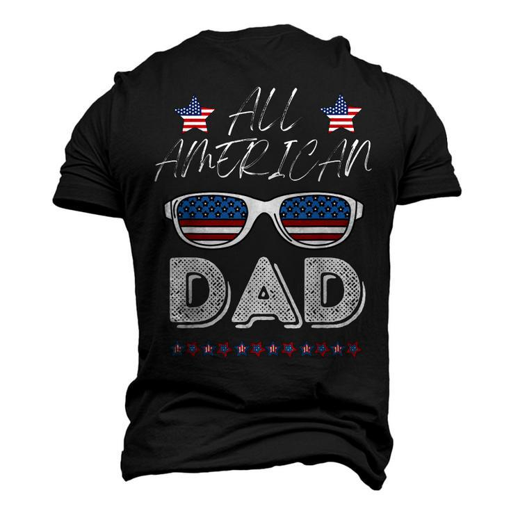 Usa 4Th Of July Great American Flag Dad Men's 3D T-shirt Back Print