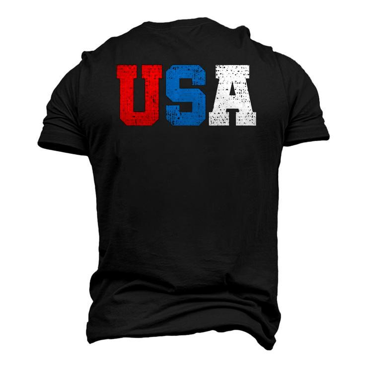 Usa Fouth Of July Teeamerica United States Men's 3D T-Shirt Back Print