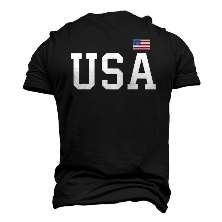 Usa Women Men Kids Patriotic American Flag 4Th Of July Men's 3D T-Shirt Back Print