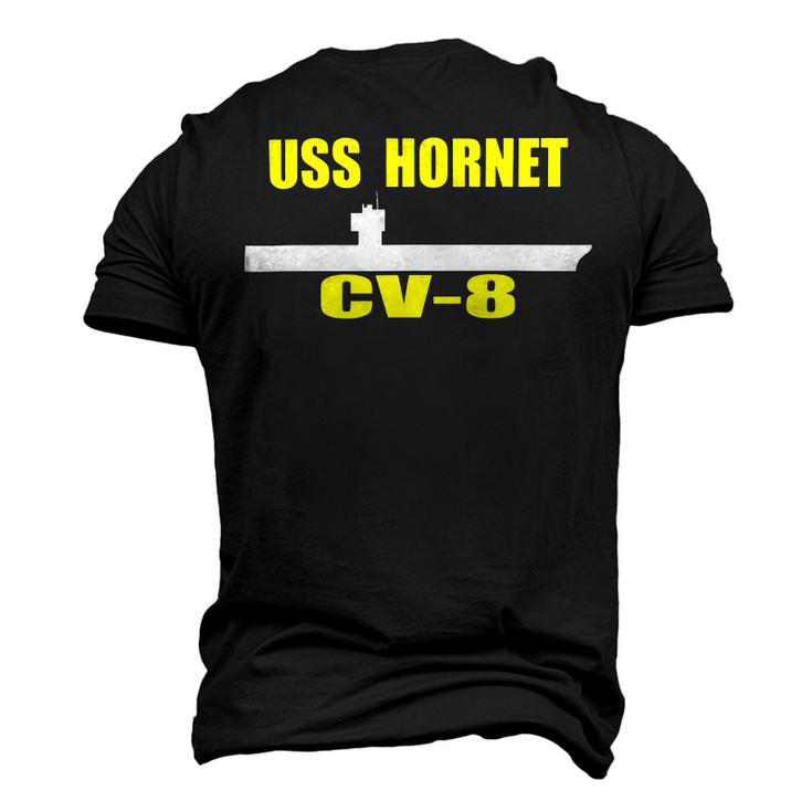 Uss Hornet Cv-8 Aircraft Carrier Sailor Veterans Day D-Day T-Shirt Men's 3D Print Graphic Crewneck Short Sleeve T-shirt