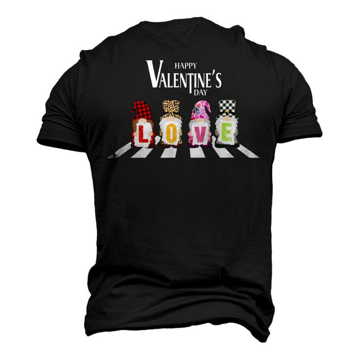 Valentinegnomecrosswalk Men's 3D Print Graphic Crewneck Short Sleeve T-shirt