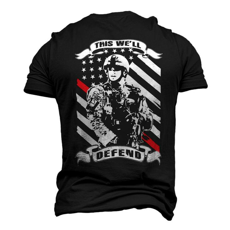 Veteran This Well Defend Veteran42 Navy Soldier Army Military Men's 3D Print Graphic Crewneck Short Sleeve T-shirt