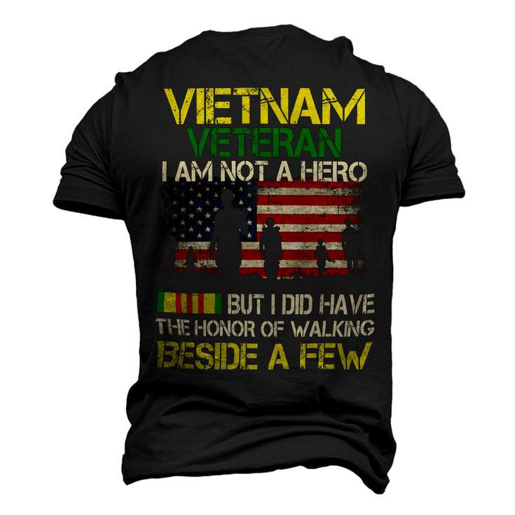 Veteran Veterans Day Vietnam Veteran I Am Not A Hero But I Did Have The Honor 65 Navy Soldier Army Military Men's 3D Print Graphic Crewneck Short Sleeve T-shirt