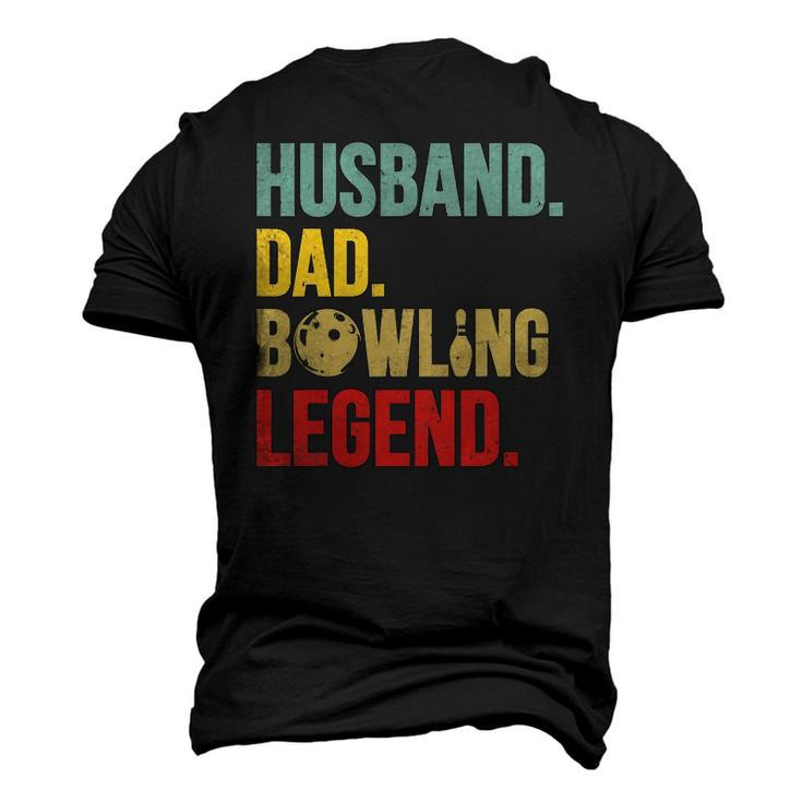 Mens Vintage Bowling Tee For Bowling Lover Husband Dad Men's 3D T-Shirt Back Print