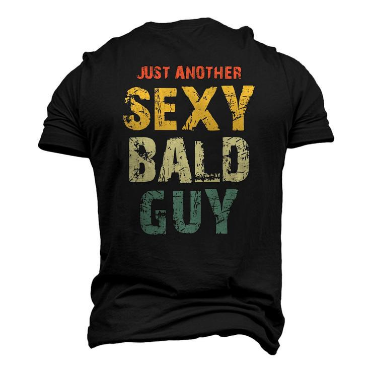 Vintage Just Another Sexy Bald Guy Men's 3D T-Shirt Back Print