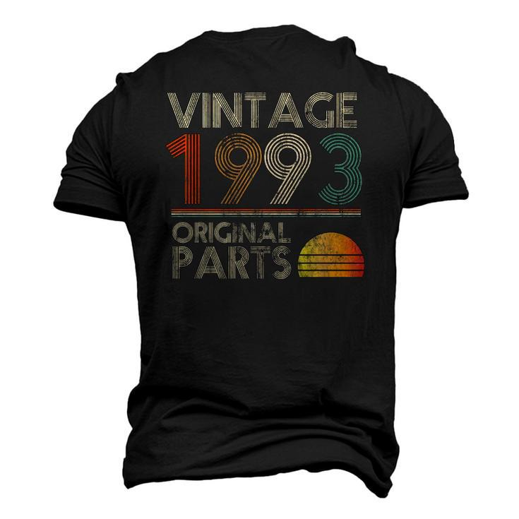 Vintage Original Parts Birthday 1993 29Th Retro Style Men's 3D T-Shirt Back Print