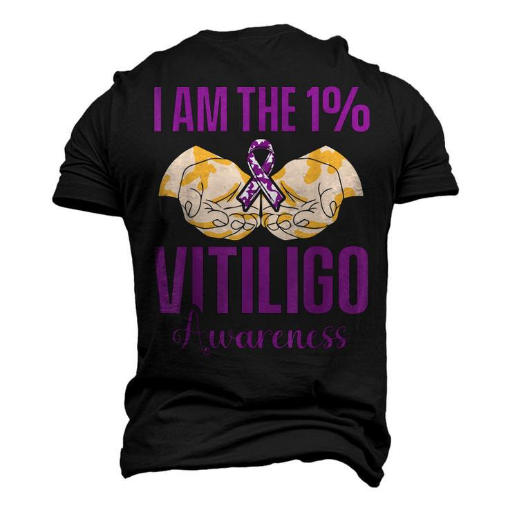 Vitiligo Awareness One Vitiligo Awareness Men's 3D T-shirt Back Print
