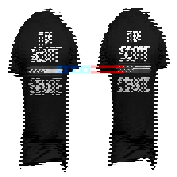 Vote Tim Scott South Carolina Senator Re Elect Tim Scott Men's 3D T-Shirt Back Print