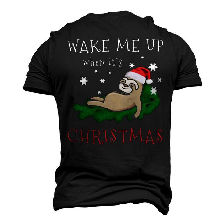 Wake Me Up When Its Christmas 820 Shirt Men's 3D Print Graphic Crewneck Short Sleeve T-shirt