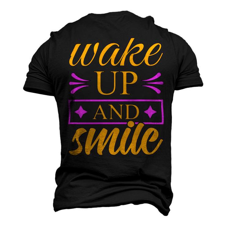 Wake Up And Smile  771 Trending Shirt Men's 3D Print Graphic Crewneck Short Sleeve T-shirt