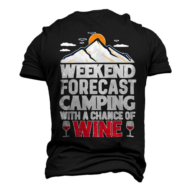 Weekend Forcast Camping Retro Vintage 27 Shirt Men's 3D Print Graphic Crewneck Short Sleeve T-shirt