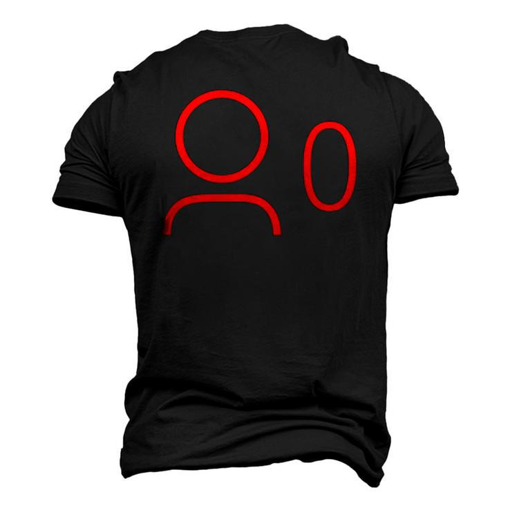 Whomegalul 0 Viewer Andy Social Media Streamer Meme Men's 3D T-Shirt Back Print