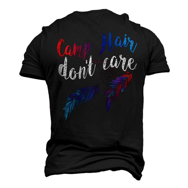 Womens Camp Hair Dont Care Tshirt Humorous Funny T Shirt Men's 3D Print Graphic Crewneck Short Sleeve T-shirt
