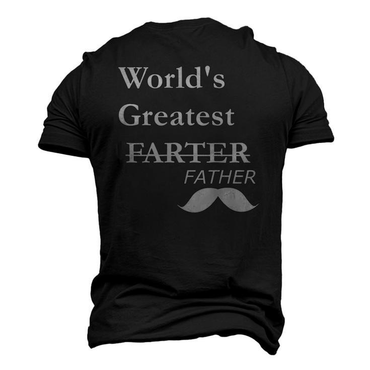Worlds Greatest Farter- Fathers Day For Dad Men's 3D T-Shirt Back Print