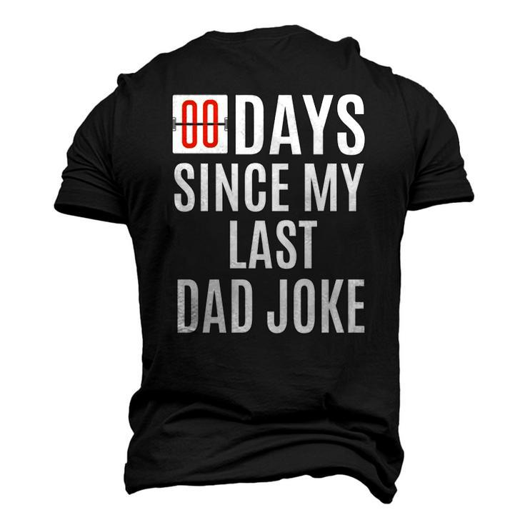 Zero Days Since My Last Dad Joke Fathers Day Men Men's 3D T-Shirt Back Print