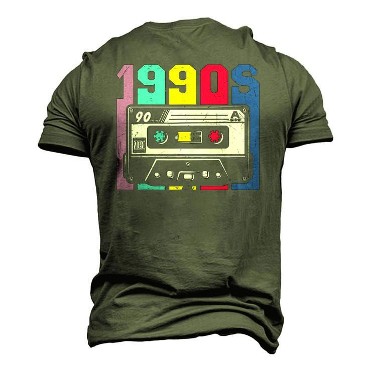 1990S Vibe 90S Costume Retro Vintage 90’S Nineties Costume Men's 3D T-Shirt Back Print
