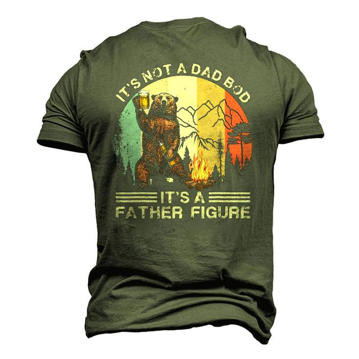 Mens Bear Camping Its Not A Dad Bod Its A Father Figure Men's 3D T-Shirt Back Print