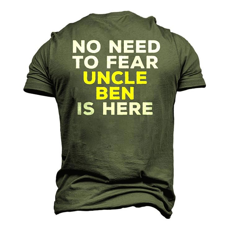 Mens Mens Ben Uncle Graphic Name Men's 3D T-Shirt Back Print