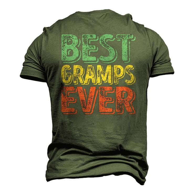 Mens Best Gramps Ever Christmas Fathers Day Men's 3D T-Shirt Back Print