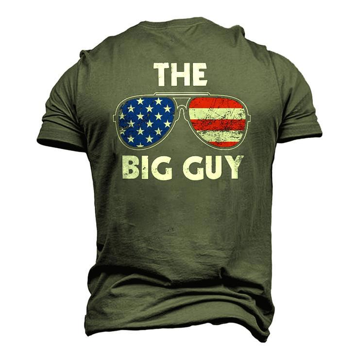 The Big Guy Joe Biden Sunglasses Red White And Blue Big Boss Men's 3D T-Shirt Back Print