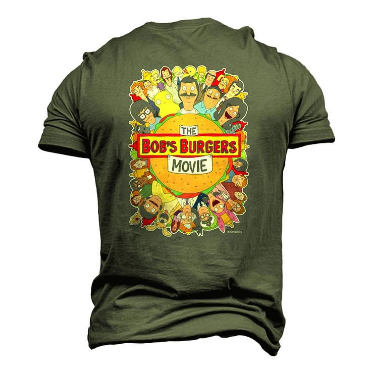The Bob’S Burgers Movie Poster Men's 3D T-Shirt Back Print