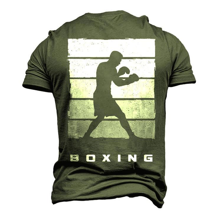 Boxing Apparel - Boxer Boxing Men's 3D T-shirt Back Print