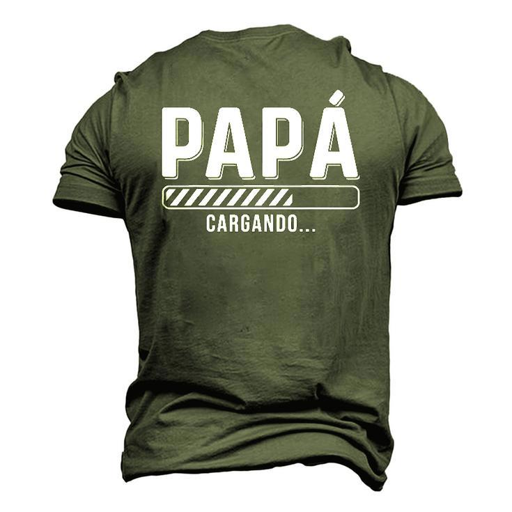 Camiseta En Espanol Para Nuevo Papa Cargando In Spanish Men's 3D T-Shirt Back Print
