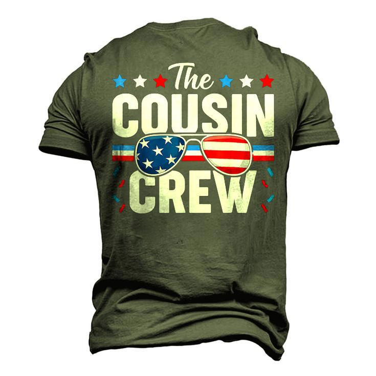 Cousin Crew 4Th Of July Patriotic American Matching Men's 3D T-Shirt Back Print