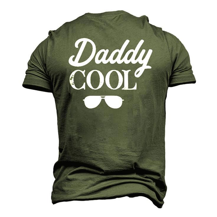 Mens Daddy Cool With Sunglasses Graphics Men's 3D T-Shirt Back Print