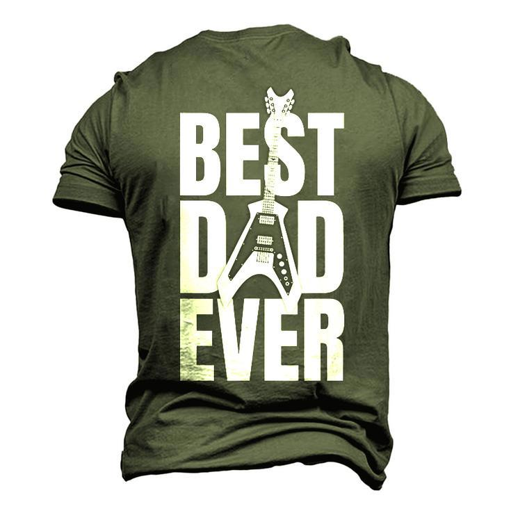 Mens Dads Birthday Fathers Day Best Dad Ever Men's 3D T-shirt Back Print