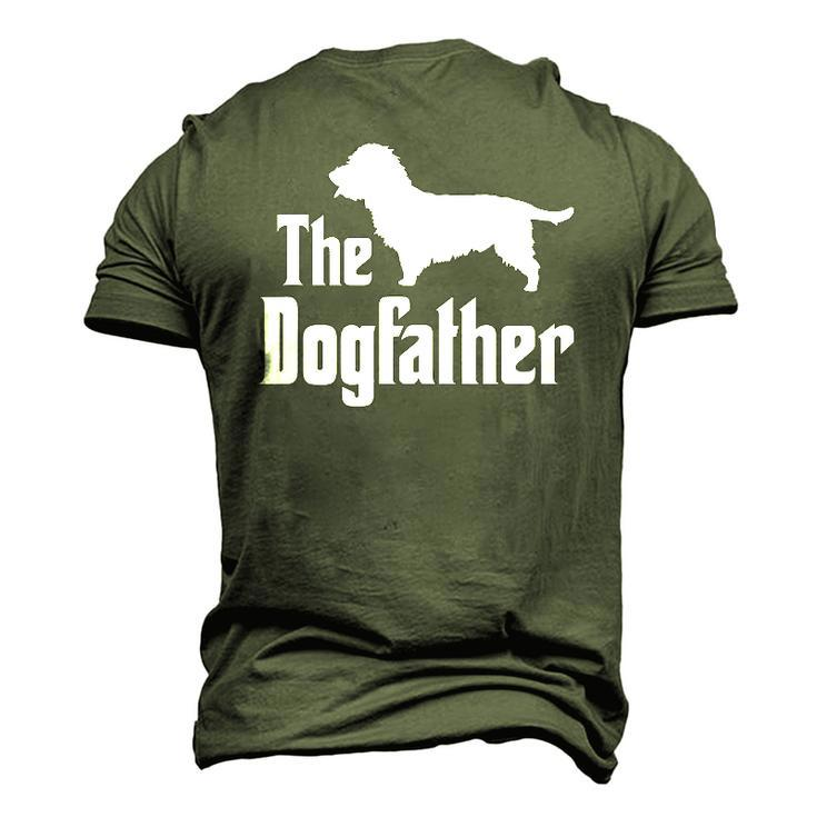 The Dogfather Dog Glen Of Imaal Terrier Men's 3D T-Shirt Back Print