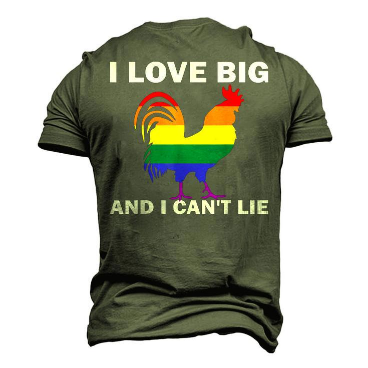 Equality Gay Pride 2022 Rainbow Lgbtq Flag Love Is Love Wins Men's 3D T-Shirt Back Print