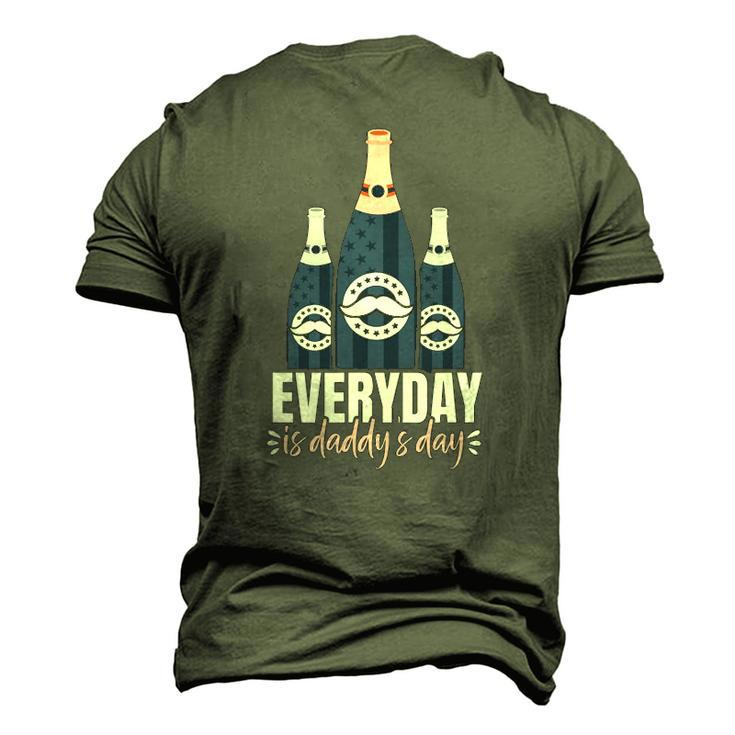 Everyday Is Daddys Day Fathers Day For Dad Men's 3D T-Shirt Back Print