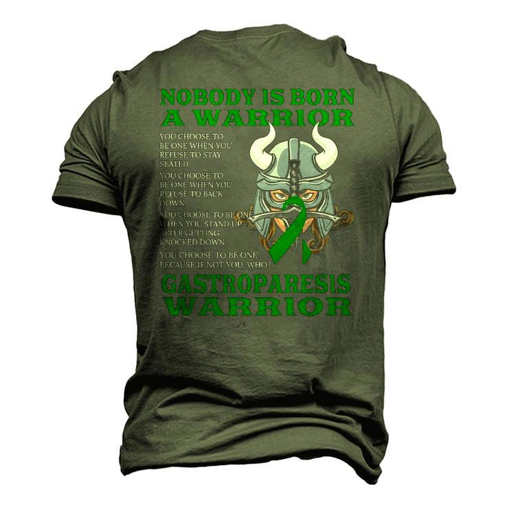Gastroparesis Awareness Gastroparesis Warrior Men's 3D T-Shirt Back Print