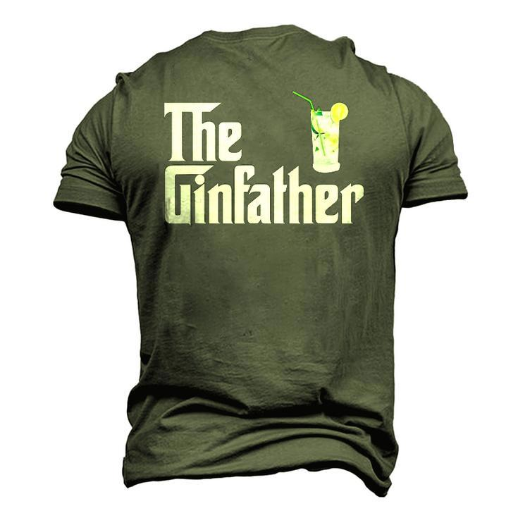 The Gin Father Gin And Tonic Classic Men's 3D T-Shirt Back Print