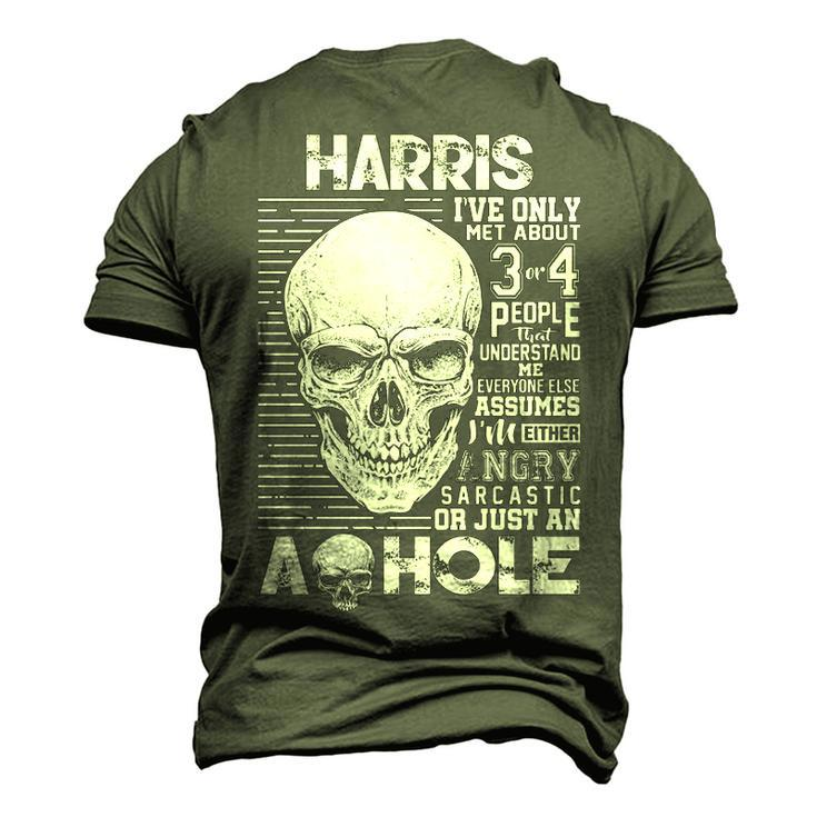 Harris Name Harris Ive Only Met About 3 Or 4 People Men's 3D T-shirt Back Print