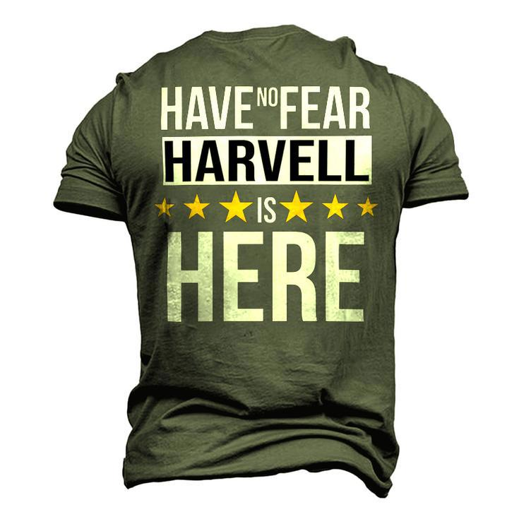 Have No Fear Harvell Is Here Name Men's 3D Print Graphic Crewneck Short Sleeve T-shirt