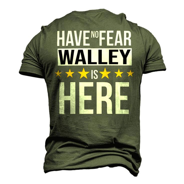 Have No Fear Walley Is Here Name Men's 3D Print Graphic Crewneck Short Sleeve T-shirt