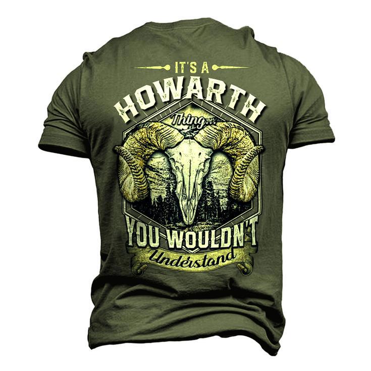 Howarth Name Shirt Howarth Family Name V3 Men's 3D Print Graphic Crewneck Short Sleeve T-shirt