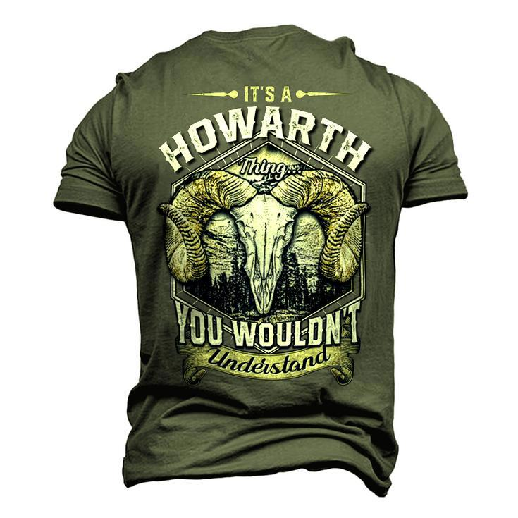 Howarth Name Shirt Howarth Family Name V4 Men's 3D Print Graphic Crewneck Short Sleeve T-shirt