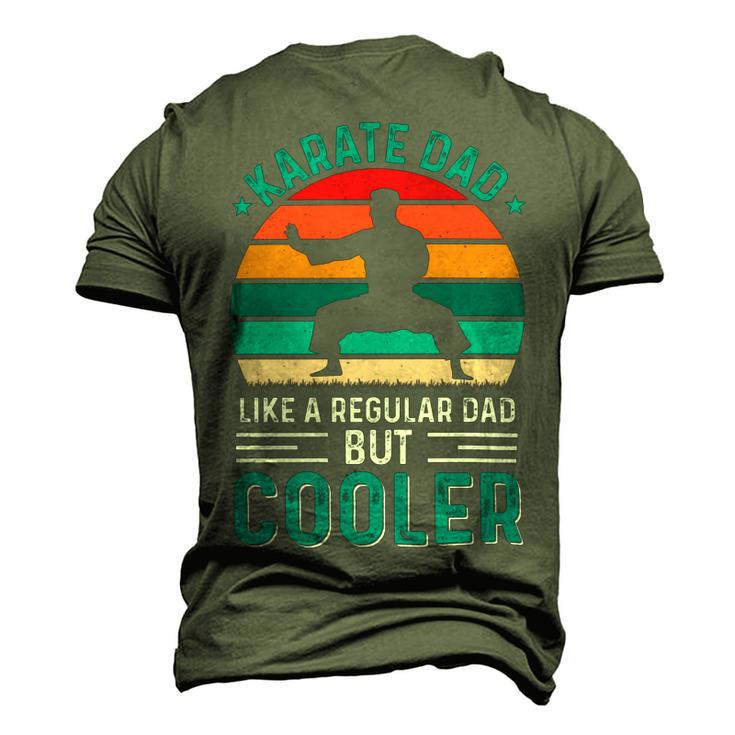 Karate Dad Like Regular Dad Only Cooler Fathers Day Gift Men's 3D Print Graphic Crewneck Short Sleeve T-shirt