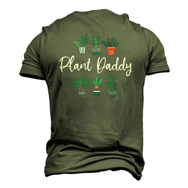 Landscaping Daddy Garden Plant Lover For Gardeners Men's 3D T-Shirt Back Print