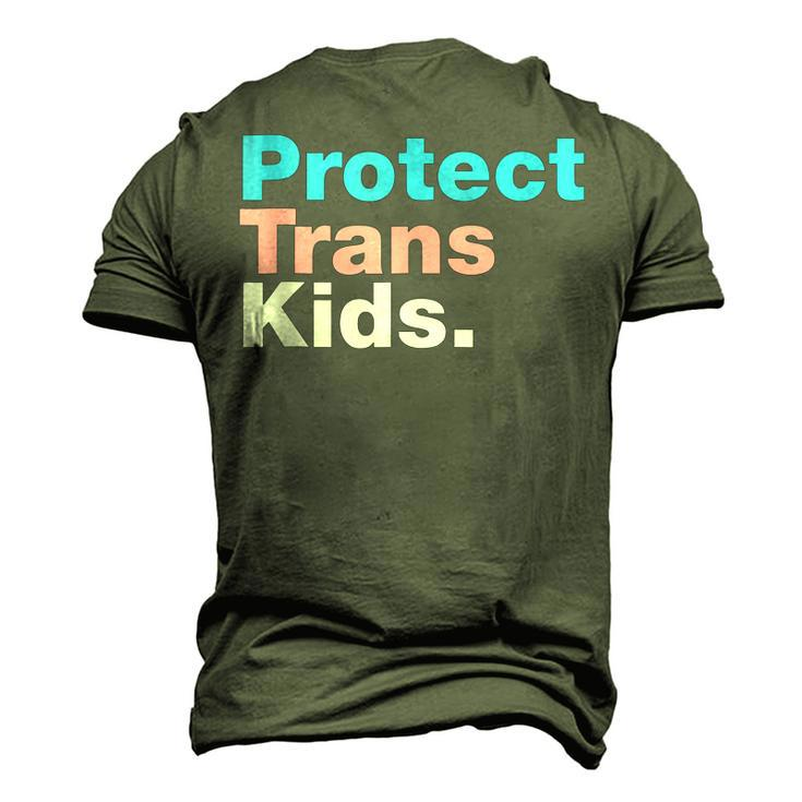 Lgbt Support Protect Trans Kid Lgbt Pride V2 Men's 3D T-Shirt Back Print