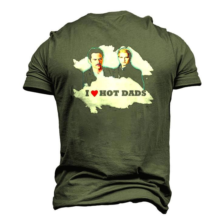 I Love Hot Dads Charlie Swan Carlisle Cullen Men's 3D T-Shirt Back Print
