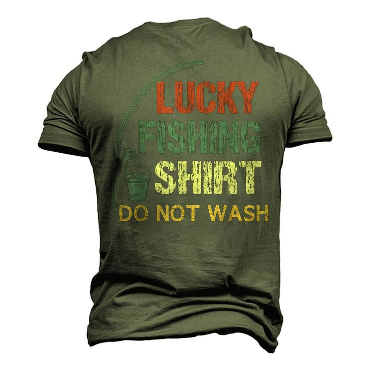 This Is My Lucky Fishing Do Not Wash Fisherman Men's 3D T-shirt Back Print