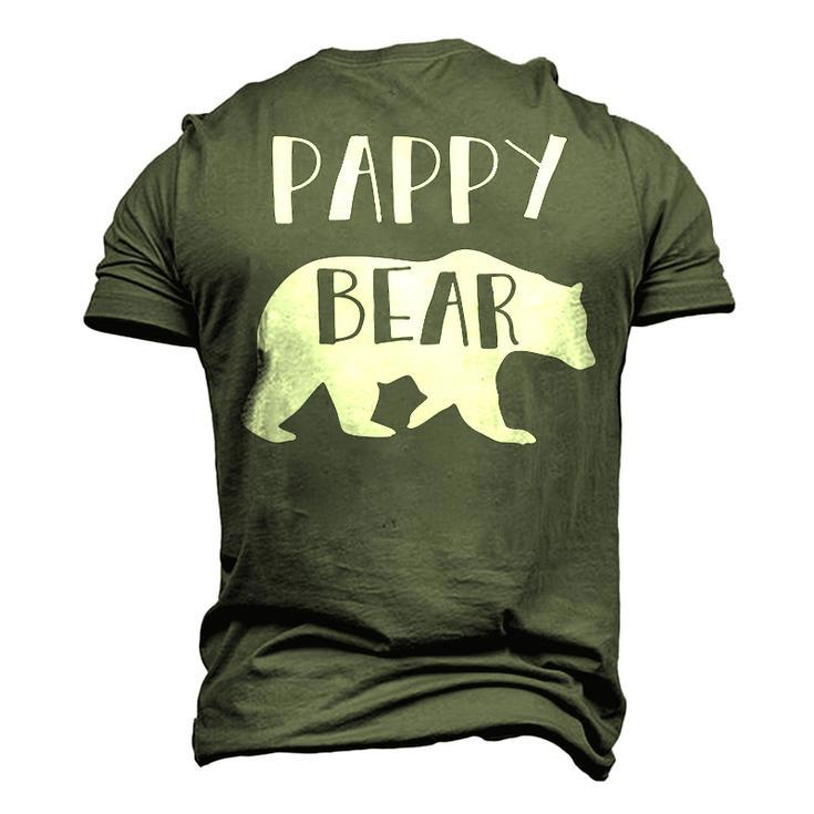 Pappy Grandpa Pappy Bear Men's 3D T-shirt Back Print